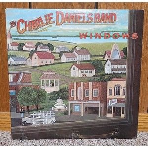 THE CHARLIE DANIELS BAND - Windows - Epic FE 37694 LP Vinyl Record EX